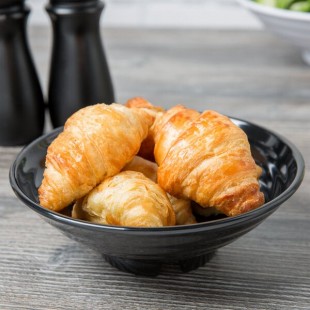 GET ML-77-BK Milano Black 24 oz. Round Bowl GET ML-77-BK Milano Black 24 oz. Round Bowl