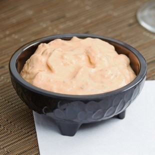 GET MOJ-801-BK Viva Mexico Melamine 4 oz. Molcajete Bowl GET MOJ-801-BK Viva Mexico Melamine 4 oz. Molcajete Bowl