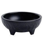 GET MOJ-801-BK Viva Mexico Melamine 4 oz. Molcajete Bowl GET MOJ-801-BK Viva Mexico Melamine 4 oz. Molcajete Bowl