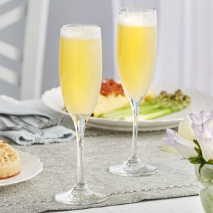 Libbey Embassy 6 oz. Customizable Tall Flute Glass - 12/Case