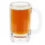 Libbey 5016 12 oz. Paneled Beer Mug - 12/Case