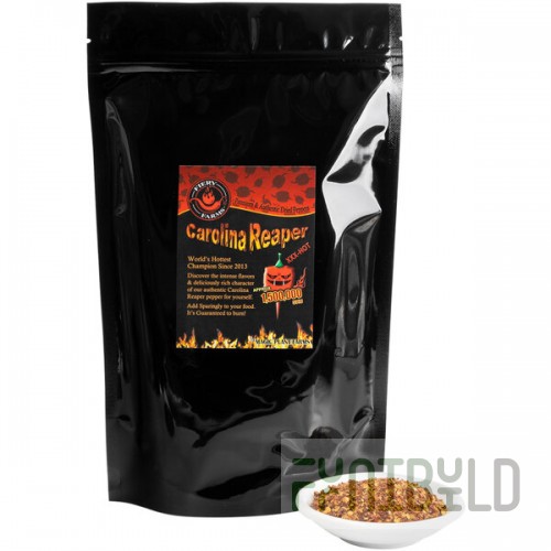 Fiery Farms Red Carolina Reaper Pepper Flakes 2.2 lb.