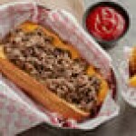 Original Philly Cheesesteak Co. Fully Cooked Sliced Beef Steak 2.5 lb. - 4/Case Original Philly Cheesesteak Co. Fully Cooked Sliced Beef Steak 2.5 lb. - 4/Case