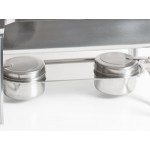 Vollrath 99850 Trimline II 9.8 Qt. Full Size Stackable Chafer
