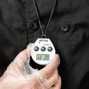 Taylor 5816N Digital 100 Minute Kitchen Timer / Stopwatch with Lanyard Taylor 5816N Digital 100 Minute Kitchen Timer / Stopwatch with Lanyard
