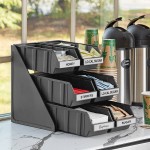 Choice Black 3-Tier Self-Serve Organizer Set with 6 Bins and 2 Label Sheets Choice Black 3-Tier Self-Serve Organizer Set with 6 Bins and 2 Label Sheets