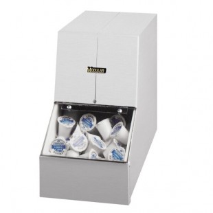 Modular 1004005 Stainless Steel Dairy Creamer Dispenser with 2 Refreezable Cold Packs
