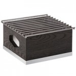 Cal-Mil 3801-87 Cinderwood Nine Compartment Condiment Organizer - 13 3/4 Cal-Mil 3801-87 Cinderwood Nine Compartment Condiment Organizer - 13 3/4