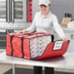 Choice Insulated Pizza Delivery Bag Red Vinyl 20 1/2 Choice Insulated Pizza Delivery Bag Red Vinyl 20 1/2