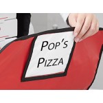 Choice Insulated Pizza Delivery Bag Red Vinyl 20 1/2 Choice Insulated Pizza Delivery Bag Red Vinyl 20 1/2