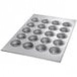 Chicago Metallic 44515 20 Cup 6.2 oz. Glazed Aluminized Steel Jumbo Muffin Pan - 17 7/8 Chicago Metallic 44515 20 Cup 6.2 oz. Glazed Aluminized Steel Jumbo Muffin Pan - 17 7/8