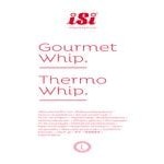 iSi 170301 Gourmet Whip Stainless Steel Whipped Cream Dispenser - 1 Liter iSi 170301 Gourmet Whip Stainless Steel Whipped Cream Dispenser - 1 Liter