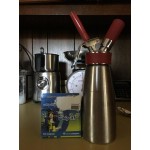 iSi 170301 Gourmet Whip Stainless Steel Whipped Cream Dispenser - 1 Liter iSi 170301 Gourmet Whip Stainless Steel Whipped Cream Dispenser - 1 Liter