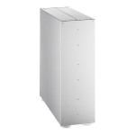 KleanTake by ServSense Stainless Steel Countertop 8-44 oz. Cup Dispenser Cabinet - 3 Slots