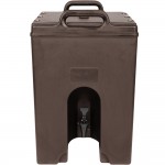 Cambro 1000LCD131 Camtainer® 11.75 Gallon Dark Brown Insulated Beverage Dispenser Cambro 1000LCD131 Camtainer® 11.75 Gallon Dark Brown Insulated Beverage Dispenser