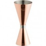 Barfly® M37090GD 1 oz. & 2 oz. Gold-Plated Slim Style Jigger Barfly® M37090GD 1 oz. & 2 oz. Gold-Plated Slim Style Jigger