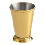 Barfly® M37090GD 1 oz. & 2 oz. Gold-Plated Slim Style Jigger Barfly® M37090GD 1 oz. & 2 oz. Gold-Plated Slim Style Jigger