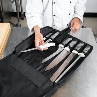 Dexter-Russell 20153 SofGrip 7-Piece White Handle Cutlery Set Dexter-Russell 20153 SofGrip 7-Piece White Handle Cutlery Set