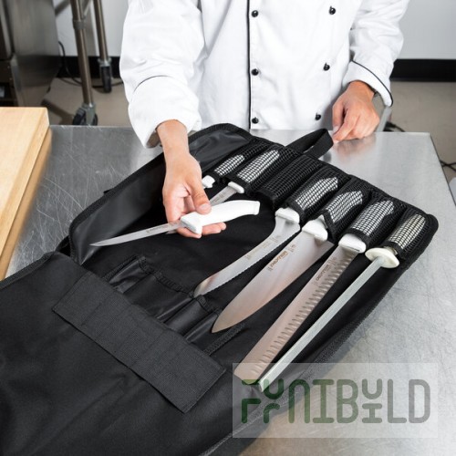 Dexter-Russell 20153 SofGrip 7-Piece White Handle Cutlery Set