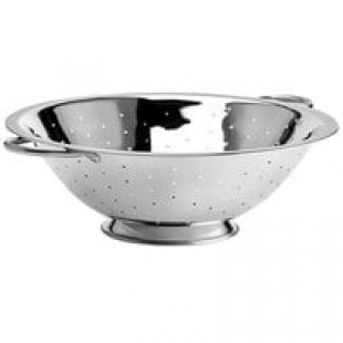 Choice 13 Qt. Stainless Steel Colander with Base and Handles Choice 13 Qt. Stainless Steel Colander with Base and Handles