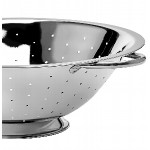 Choice 13 Qt. Stainless Steel Colander with Base and Handles Choice 13 Qt. Stainless Steel Colander with Base and Handles