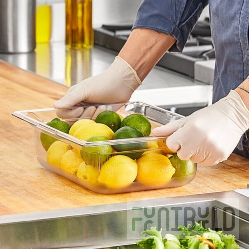 Vollrath 8024410 Super Pan® 1/2 Size Clear Polycarbonate Food Pan - 4