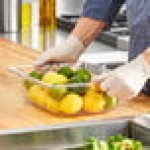 Vollrath 8024410 Super Pan® 1/2 Size Clear Polycarbonate Food Pan - 4