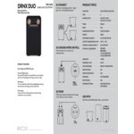 Fetco DRNX by BROOD DUO Dual Tap Nitro Cold Brew Beverage Dispenser - 120V