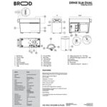 Fetco DRNX by BROOD DUO Dual Tap Nitro Cold Brew Beverage Dispenser - 120V