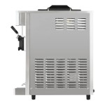 Spaceman 6236A-C Pressurized Single Flavor High Output Countertop Soft Serve Ice Cream Machine with 1 Hopper - 208-230V