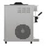 Spaceman 6236A-C Pressurized Single Flavor High Output Countertop Soft Serve Ice Cream Machine with 1 Hopper - 208-230V
