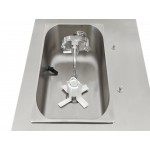 Spaceman 6236A-C Pressurized Single Flavor High Output Countertop Soft Serve Ice Cream Machine with 1 Hopper - 208-230V