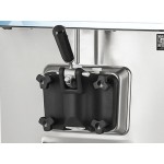 Spaceman 6236A-C Pressurized Single Flavor High Output Countertop Soft Serve Ice Cream Machine with 1 Hopper - 208-230V