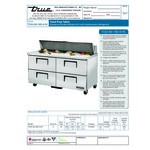 True TSSU-60-16D-4-HC 60 3/8 True TSSU-60-16D-4-HC 60 3/8