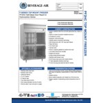 Beverage-Air P-Series PF2HC-1BHG 52 1/8 Beverage-Air P-Series PF2HC-1BHG 52 1/8