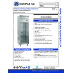 Beverage-Air P-Series PR1HC-1BG 26 1/2 Beverage-Air P-Series PR1HC-1BG 26 1/2