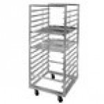 Scratch and Dent Channel 411A-DOR Double Section Side Load Aluminum Bun Pan Oven Rack - 40 Pan Scratch and Dent Channel 411A-DOR Double Section Side Load Aluminum Bun Pan Oven Rack - 40 Pan