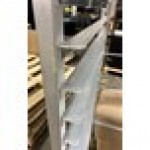 Scratch and Dent Channel 411A-DOR Double Section Side Load Aluminum Bun Pan Oven Rack - 40 Pan Scratch and Dent Channel 411A-DOR Double Section Side Load Aluminum Bun Pan Oven Rack - 40 Pan