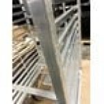 Scratch and Dent Channel 411A-DOR Double Section Side Load Aluminum Bun Pan Oven Rack - 40 Pan Scratch and Dent Channel 411A-DOR Double Section Side Load Aluminum Bun Pan Oven Rack - 40 Pan