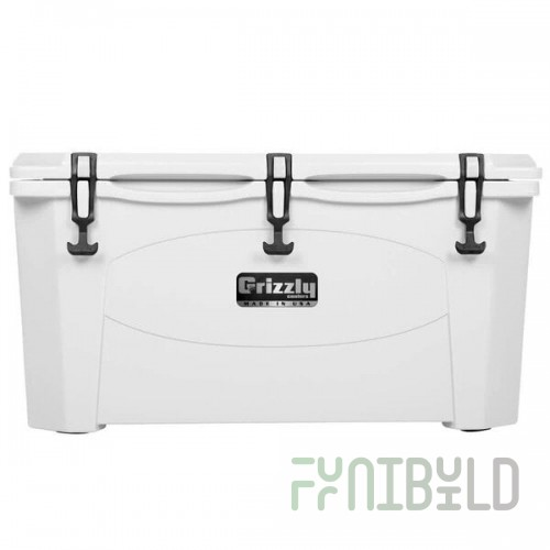 Grizzly Cooler 100 Qt. White Outdoor Merchandiser / Cooler