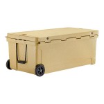 CaterGator CG200SPBW Beige 210 Qt. Mobile Rotomolded Outdoor Cooler / Ice Chest CaterGator CG200SPBW Beige 210 Qt. Mobile Rotomolded Outdoor Cooler / Ice Chest