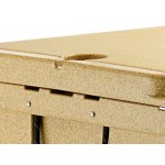 CaterGator CG200SPBW Beige 210 Qt. Mobile Rotomolded Outdoor Cooler / Ice Chest CaterGator CG200SPBW Beige 210 Qt. Mobile Rotomolded Outdoor Cooler / Ice Chest