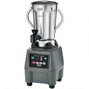 Waring CB15TSF 1 Gallon Stainless Steel Food Blender with Timer and Spigot - 120V Waring CB15TSF 1 Gallon Stainless Steel Food Blender with Timer and Spigot - 120V