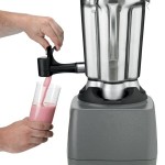 Waring CB15TSF 1 Gallon Stainless Steel Food Blender with Timer and Spigot - 120V Waring CB15TSF 1 Gallon Stainless Steel Food Blender with Timer and Spigot - 120V
