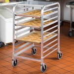 Cres Cor 275-38-1810-KDT 10 Pan End Load Half Height Bun / Sheet Pan Rack - Unassembled Cres Cor 275-38-1810-KDT 10 Pan End Load Half Height Bun / Sheet Pan Rack - Unassembled