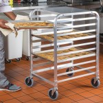 Cres Cor 275-38-1810-KDT 10 Pan End Load Half Height Bun / Sheet Pan Rack - Unassembled Cres Cor 275-38-1810-KDT 10 Pan End Load Half Height Bun / Sheet Pan Rack - Unassembled