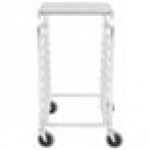 Cres Cor 275-38-1810-KDT 10 Pan End Load Half Height Bun / Sheet Pan Rack - Unassembled Cres Cor 275-38-1810-KDT 10 Pan End Load Half Height Bun / Sheet Pan Rack - Unassembled