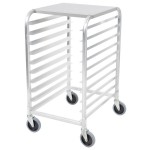 Cres Cor 275-38-1810-KDT 10 Pan End Load Half Height Bun / Sheet Pan Rack - Unassembled Cres Cor 275-38-1810-KDT 10 Pan End Load Half Height Bun / Sheet Pan Rack - Unassembled