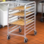 Cres Cor 275-38-1810-KDT 10 Pan End Load Half Height Bun / Sheet Pan Rack - Unassembled Cres Cor 275-38-1810-KDT 10 Pan End Load Half Height Bun / Sheet Pan Rack - Unassembled