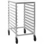 Cres Cor 275-38-1810-KDT 10 Pan End Load Half Height Bun / Sheet Pan Rack - Unassembled Cres Cor 275-38-1810-KDT 10 Pan End Load Half Height Bun / Sheet Pan Rack - Unassembled
